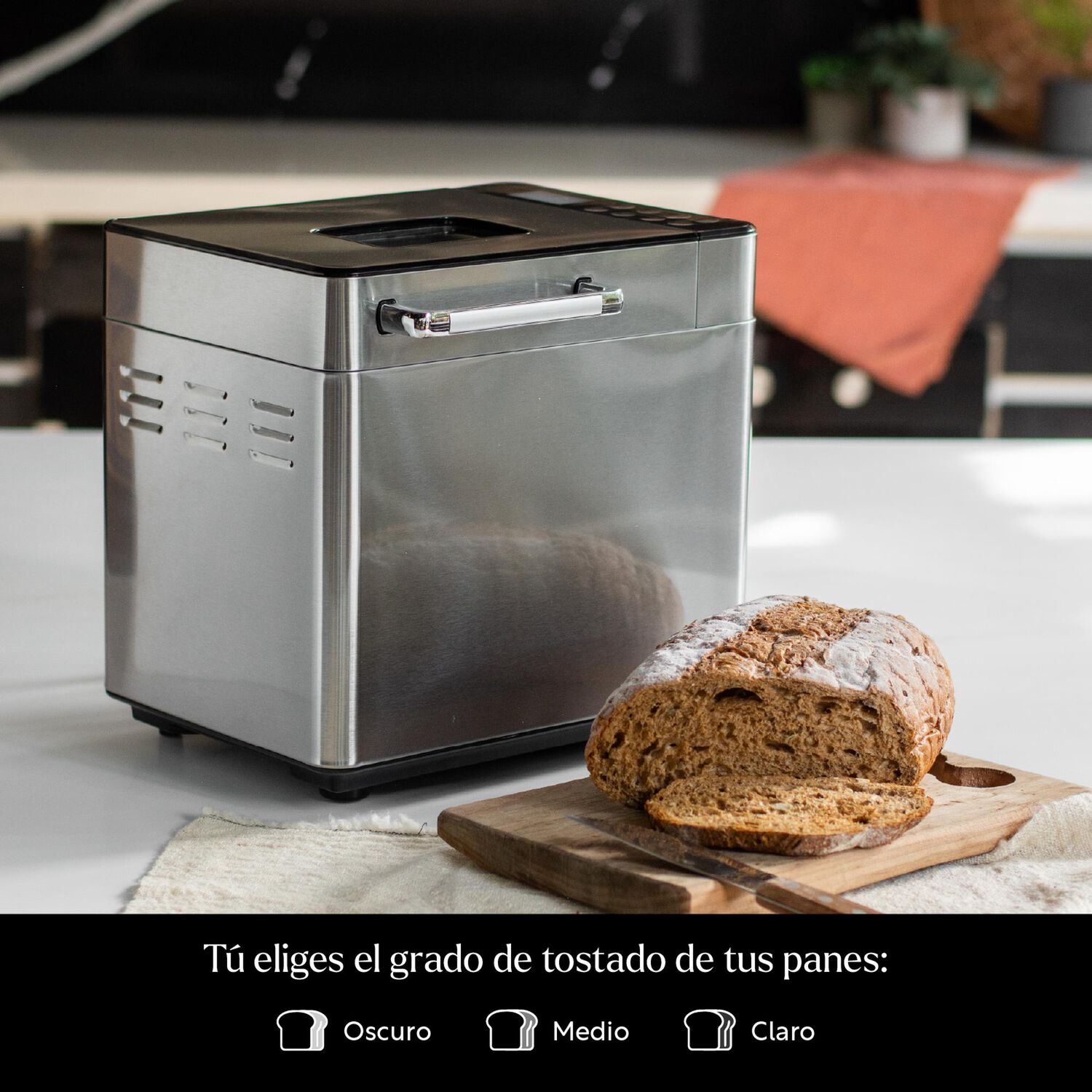 Maquina De Pan Multi Bread 1kg Easyways image number 4.0