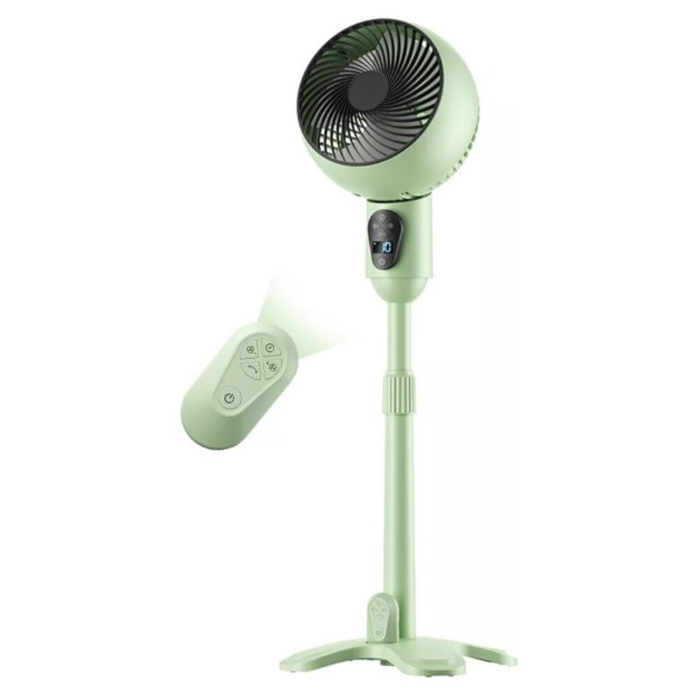 Ventilador Pedestal Plástico Usb Con Control Remoto Y Timer image number 2.0