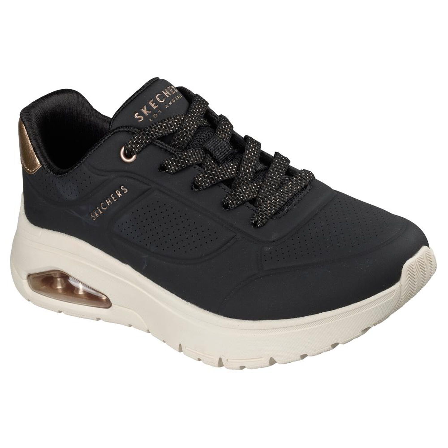 Zapatilla Urbana Mujer Skechers Uno Flex-echo Air Blk image number 4.0