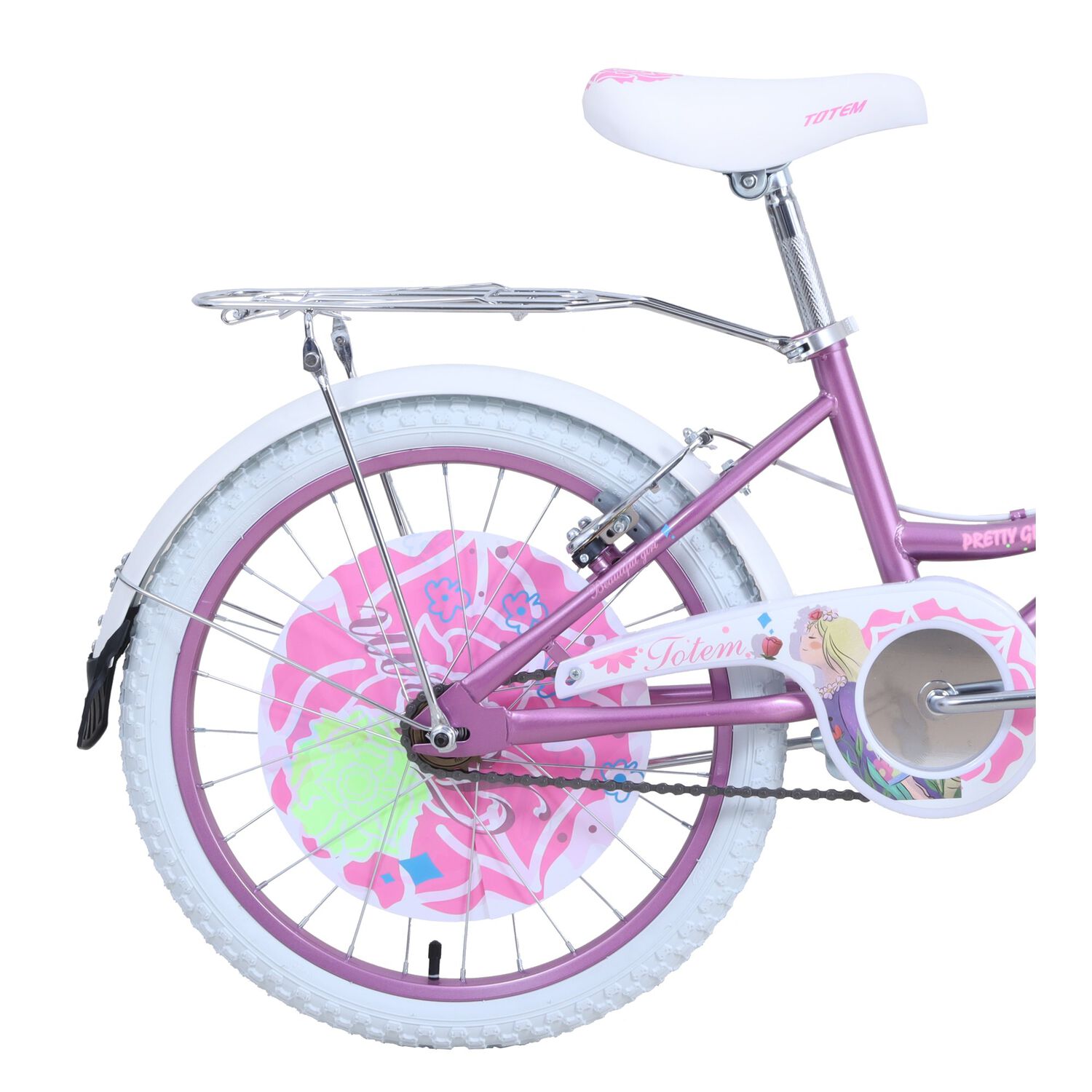 Bicicleta Totem Infantil Aro 20 Pretty Rosado image number 3.0