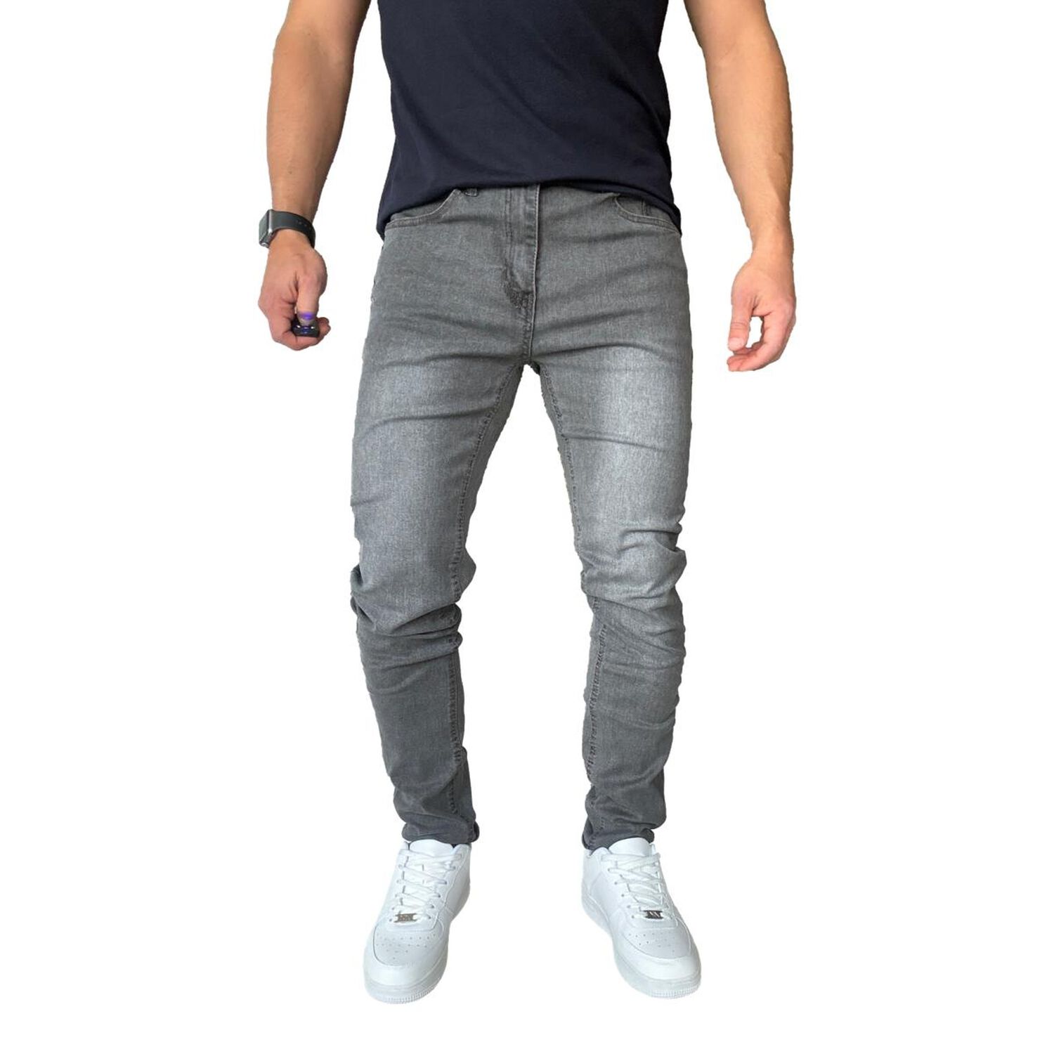 Jeans Elasticados Slim Fit Color Focalizado Semipitillos image number 23.0
