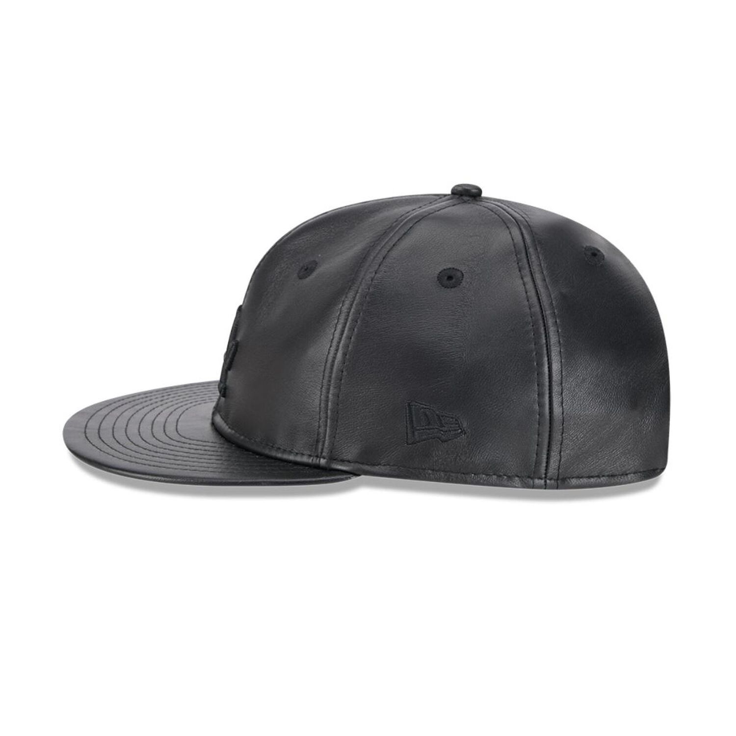 Gorra 9fifty Mlb Los Angeles Dodgers Genuine Leather Black image number 3.0