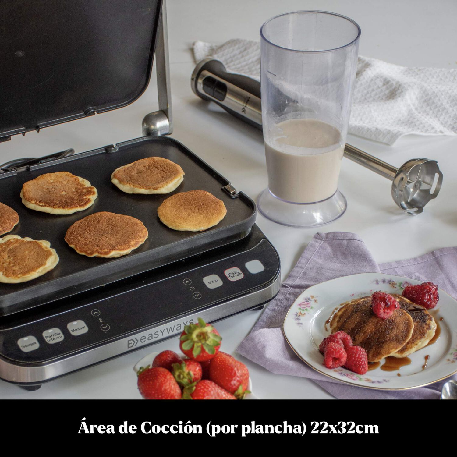 Plancha - Parrilla, Waffles, Sandwich , Panini Let's Grill image number 3.0