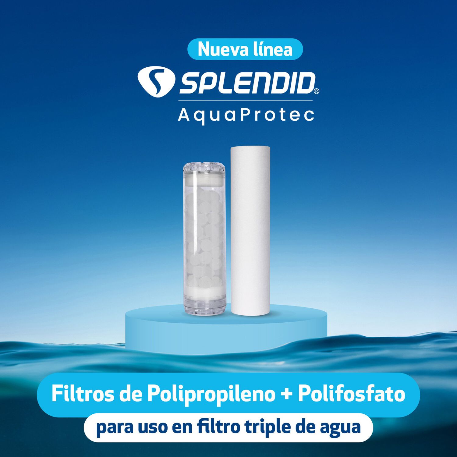 Repuestos Polipropileno Y Polifosfato Filtro Triple Splendid image number 3.0