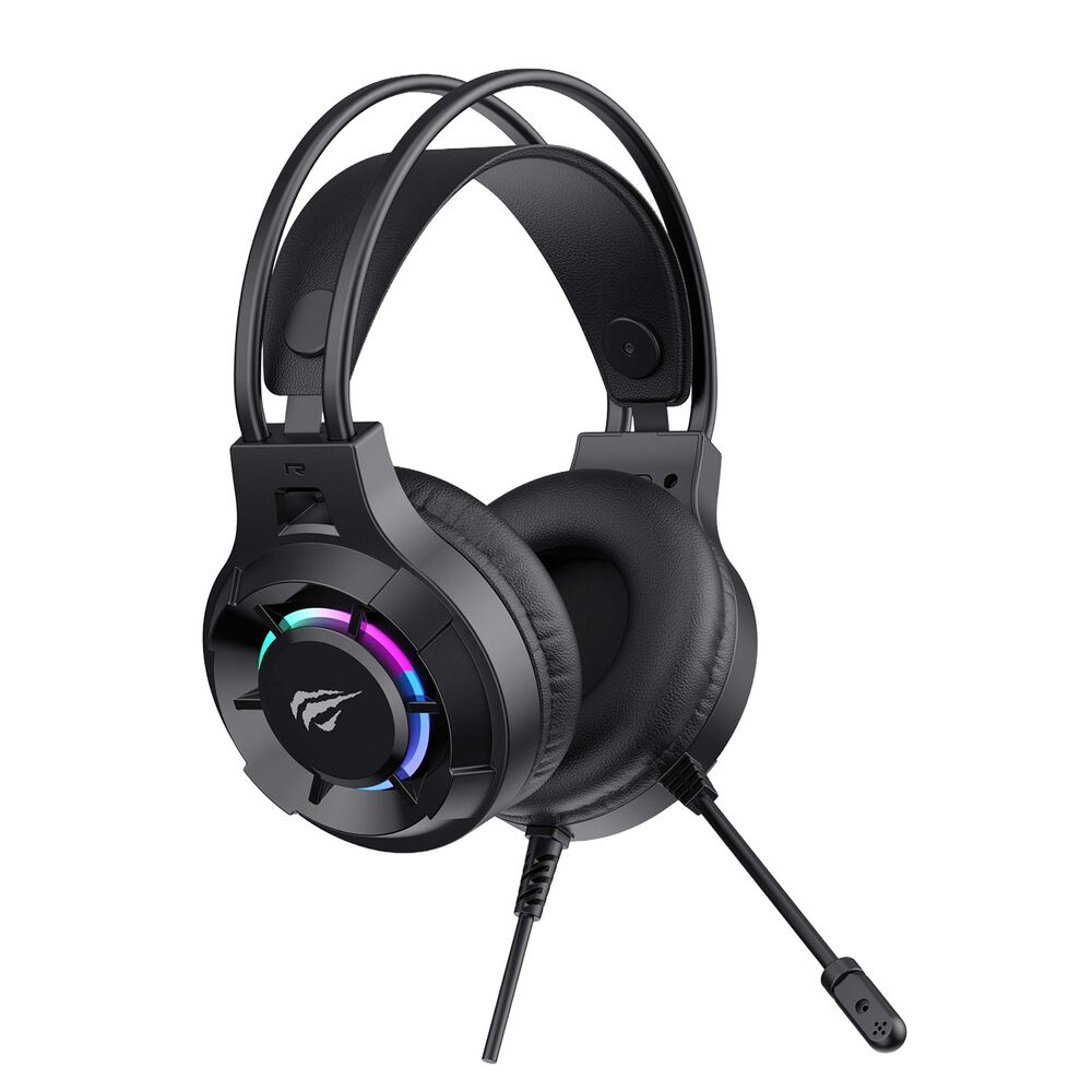 Aud&iacute;fonos Gamer Con Micr&oacute;fono 3.5 Mm H2049d Negro Havit image number 1.0