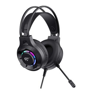 Aud&iacute;fonos Gamer Con Micr&oacute;fono 3.5 Mm H2049d Negro Havit