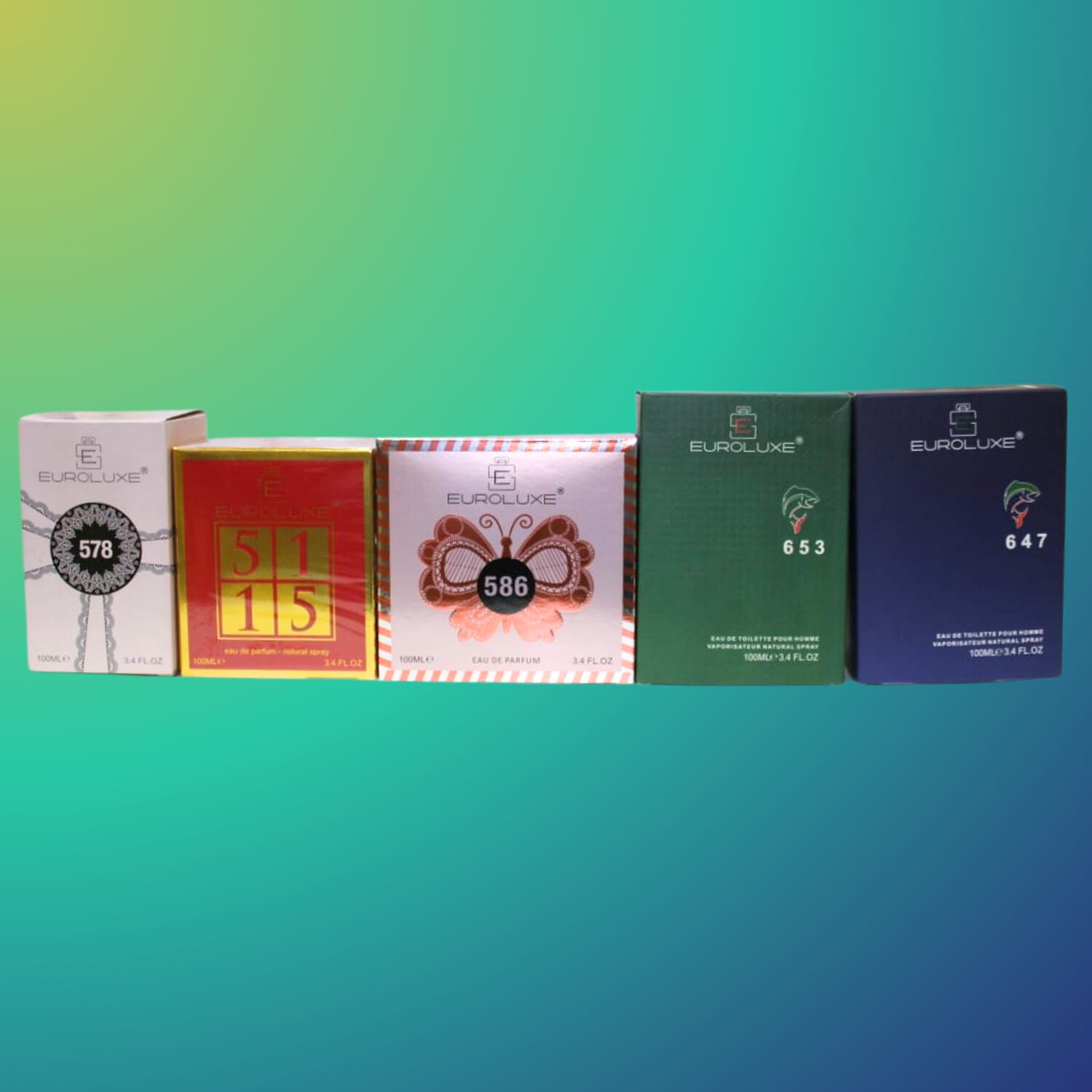 Pack 5x4 Euroluxe 100ml Surtidos image number 2.0