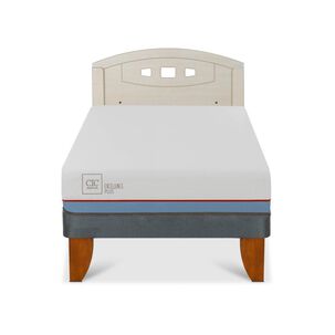Cama Europea Cic Excellence Plus / 1.5 Plazas / Base Normal + Respaldo