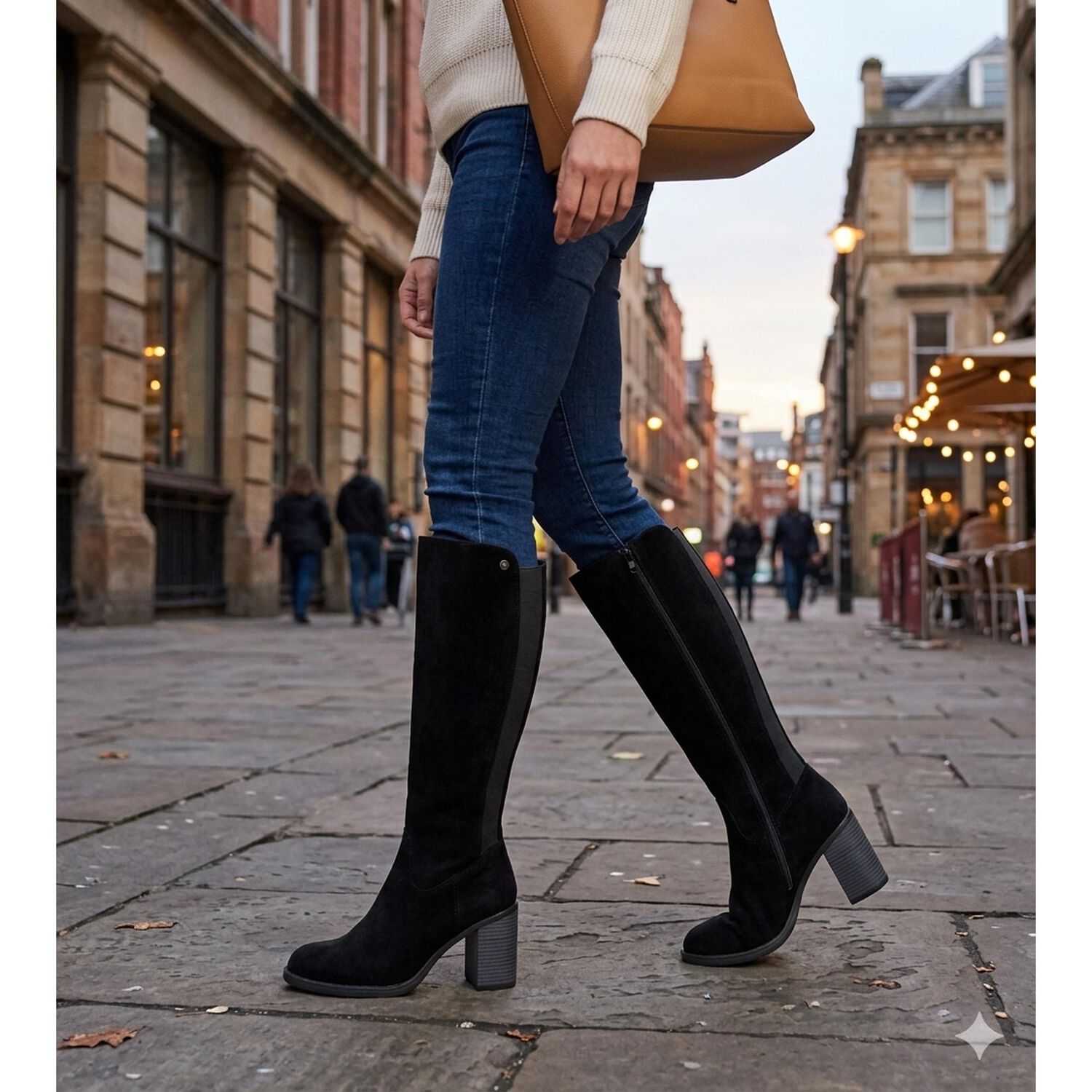 Bota Larga Dalia Negro Alquimia image number 5.0