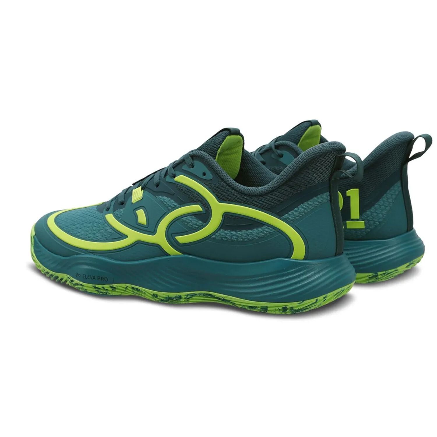 Zapatilla Voleibol Mujer Quadra Br1 Verde image number 3.0