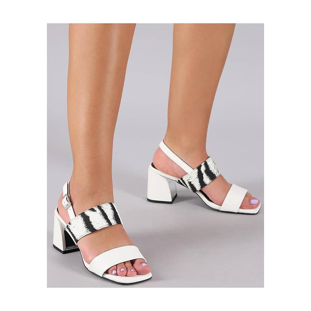 Sandalia Evilda Blanco image number 0.0