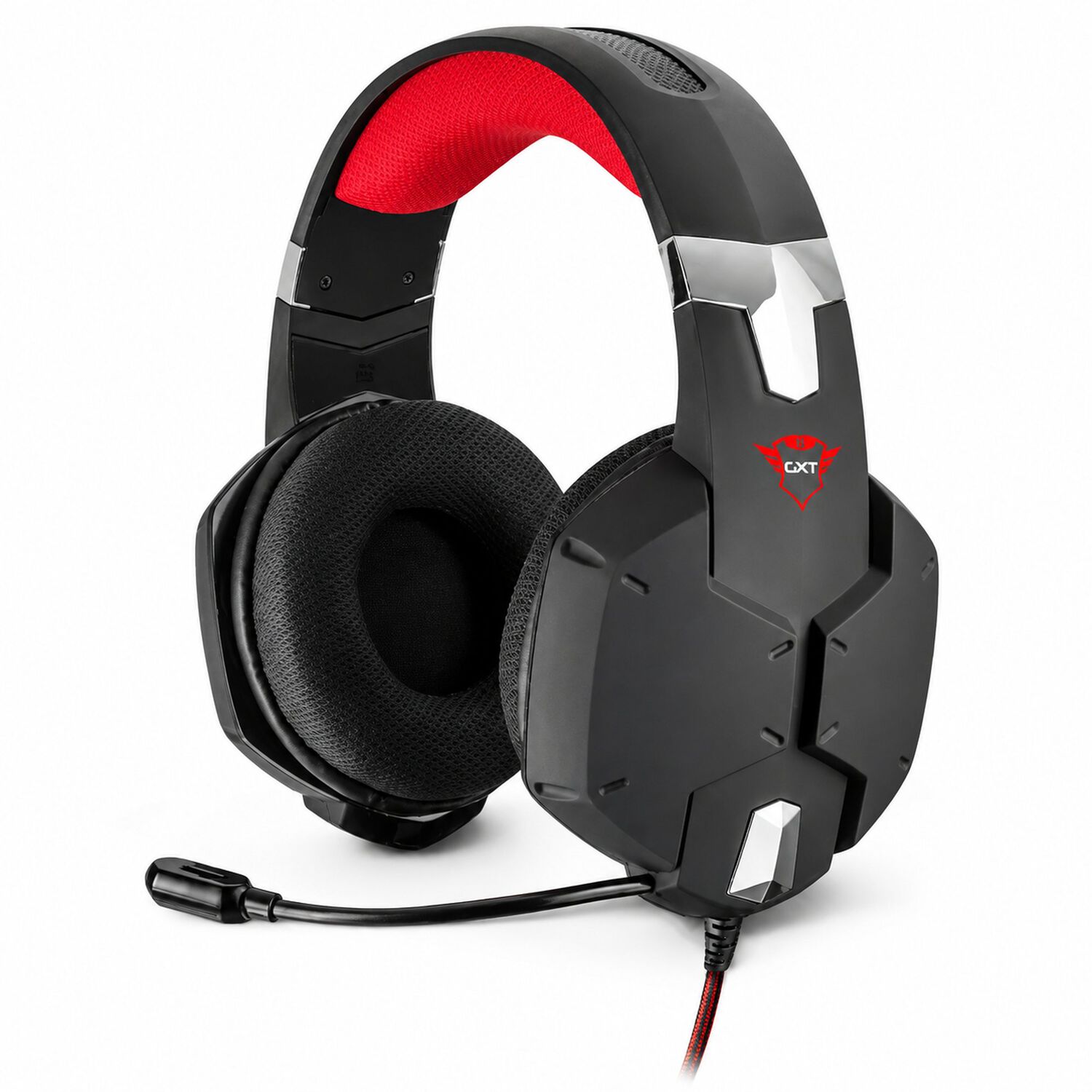 Audifonos Trust Gaming Carus Gxt322 Black Multiplataformas image number 1.0