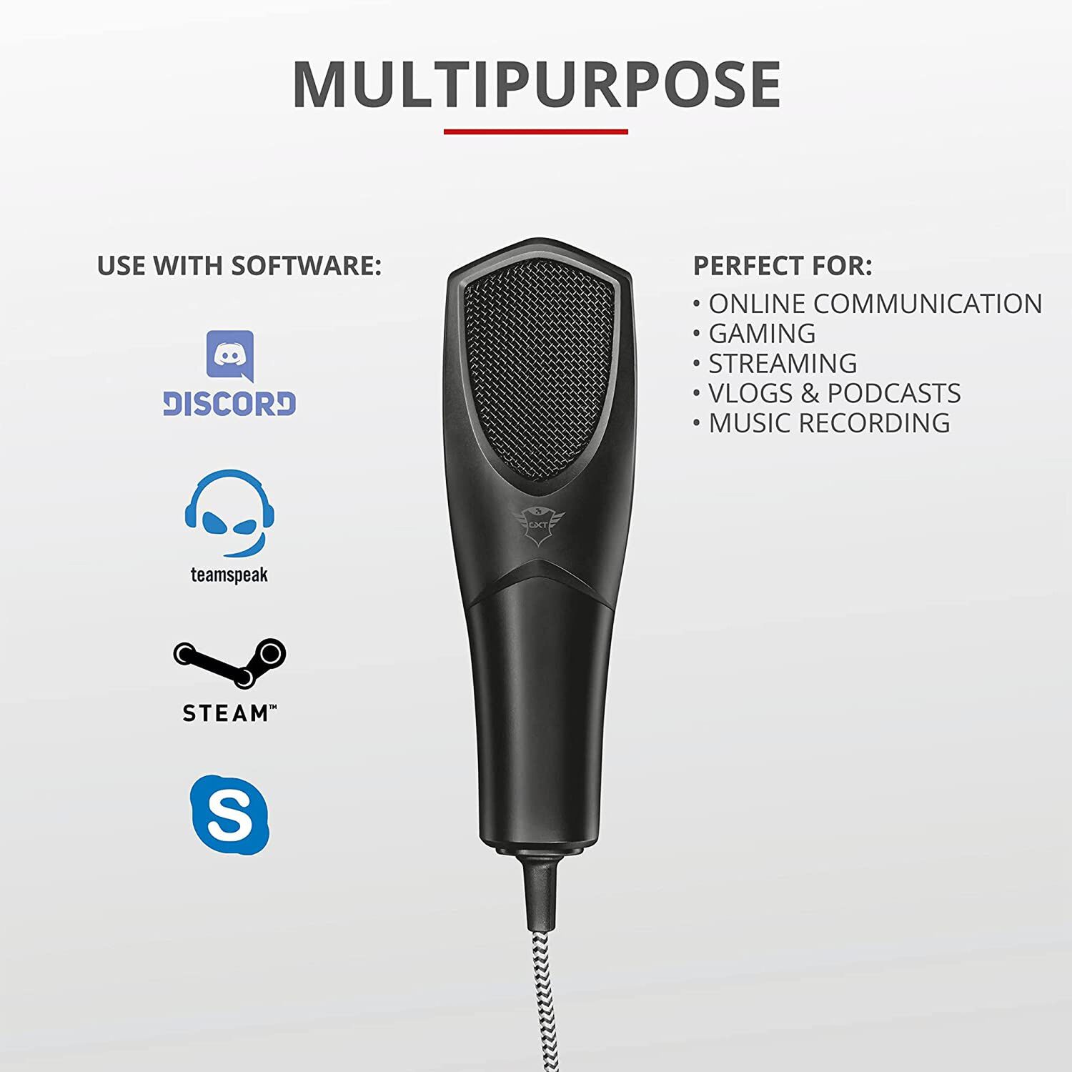 Micr&oacute;fono Usb Condensador Trust Gxt 232 Mantis Profesional image number 6.0