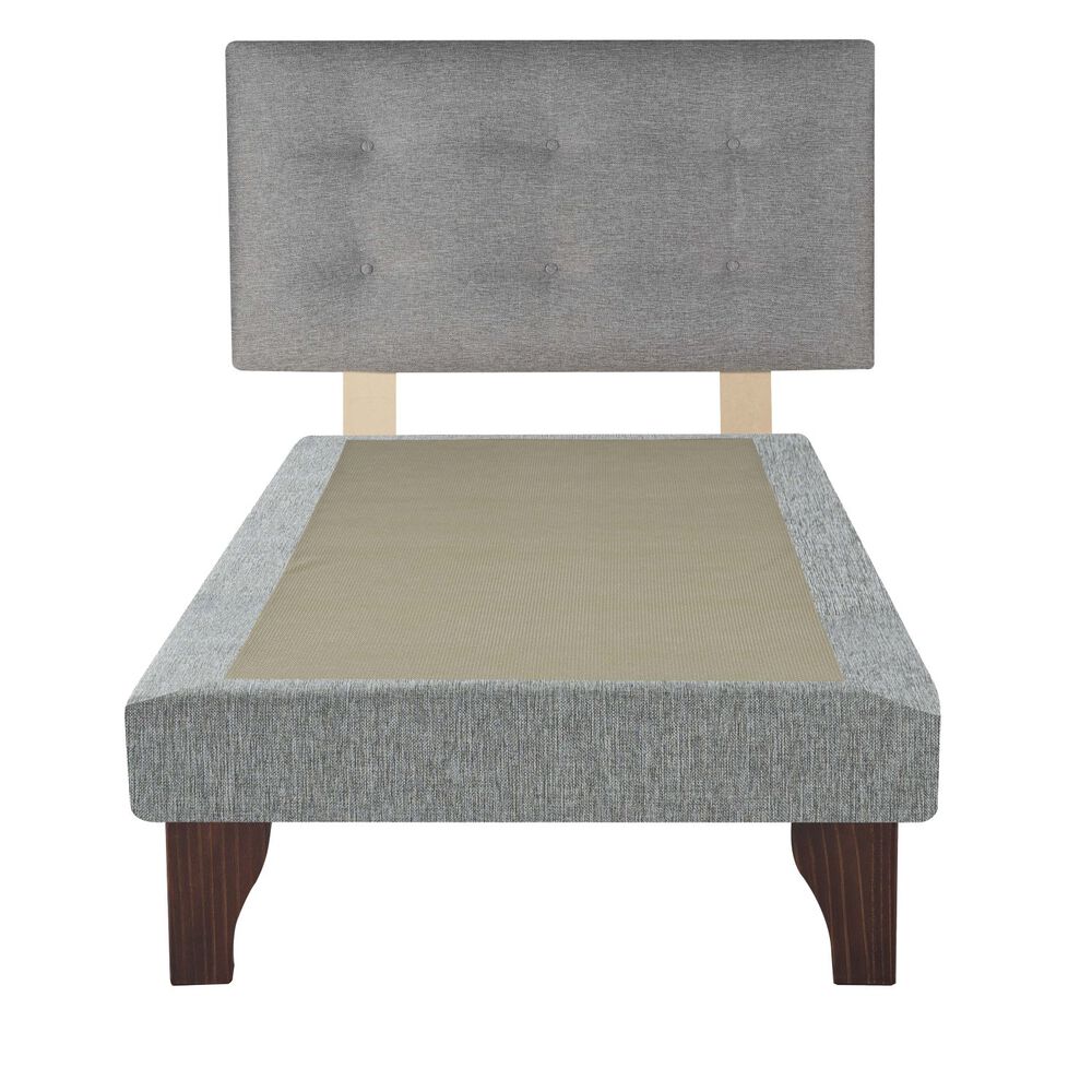 Cama Europea 1 Plaza 190 Respaldo Berna image number 3.0