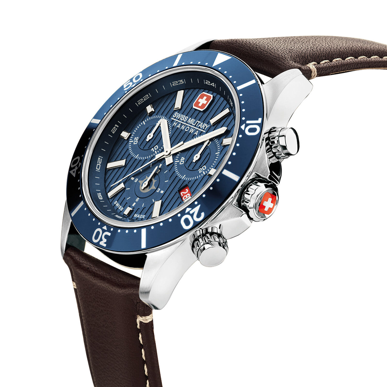 Reloj Swiss Military Hanowa Smwgc2100706 Caf&eacute; image number 1.0