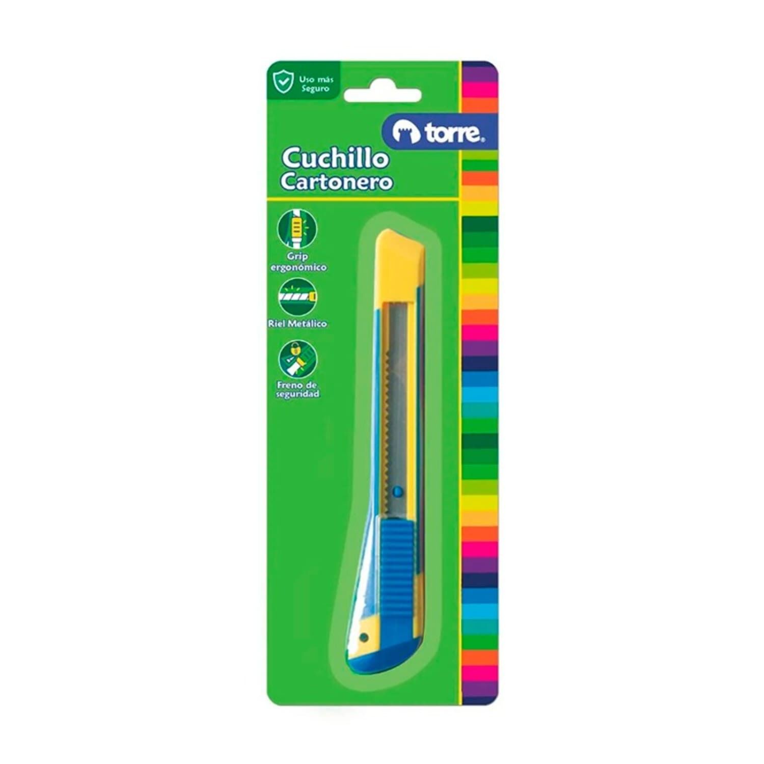 Pack X 4 Cuchillo Cartonero Grande Imagia Torre image number 2.0