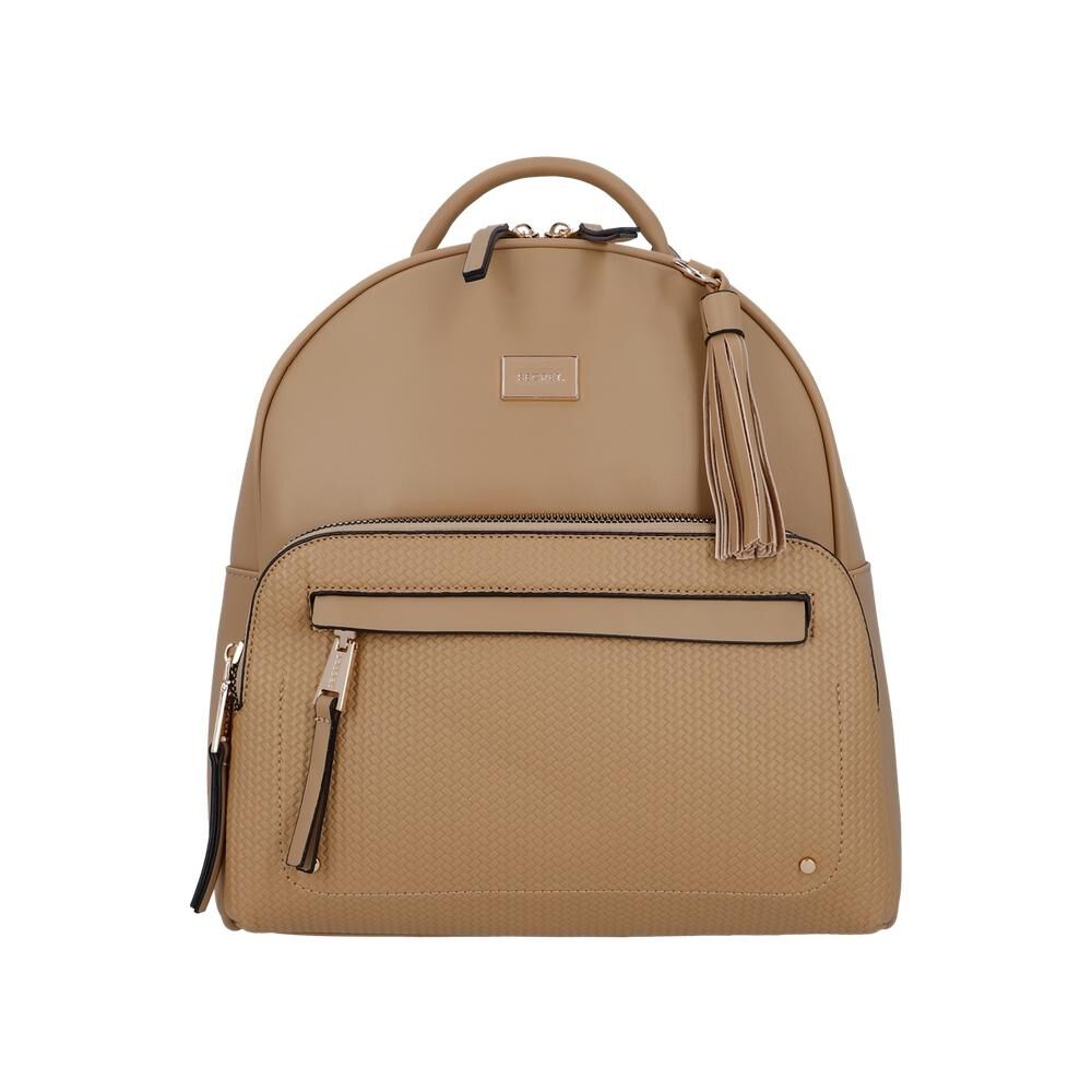 Mochila Secret Akraness St6 M Beige image number 0.0