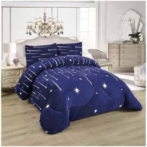 Cubrecama Plush Con Chiporro 2 Plazas Mod12