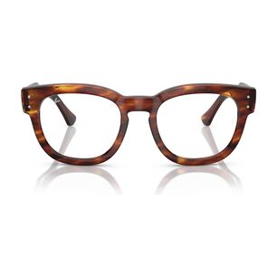 Lentes &Oacute;pticos Mega Hawkeye Striped Havana Ray-ban Optical