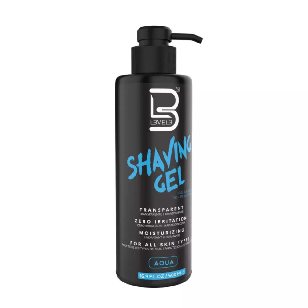 Shaving Gel Aqua Level 3 (500 Ml) image number 0.0