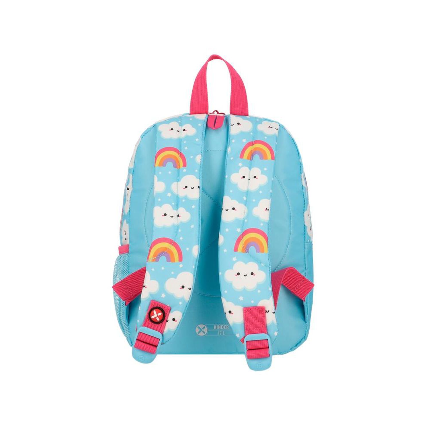 Mochila Xtrem Kinder 6xt Arco&iacute;ris Celeste image number 2.0