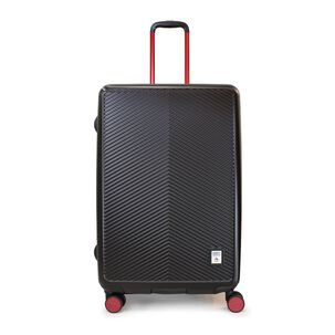 Maleta Grande 23k Marsella Negra Con Rojo Penguin
