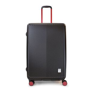 Maleta Grande 23k Marsella Negra Con Rojo Penguin