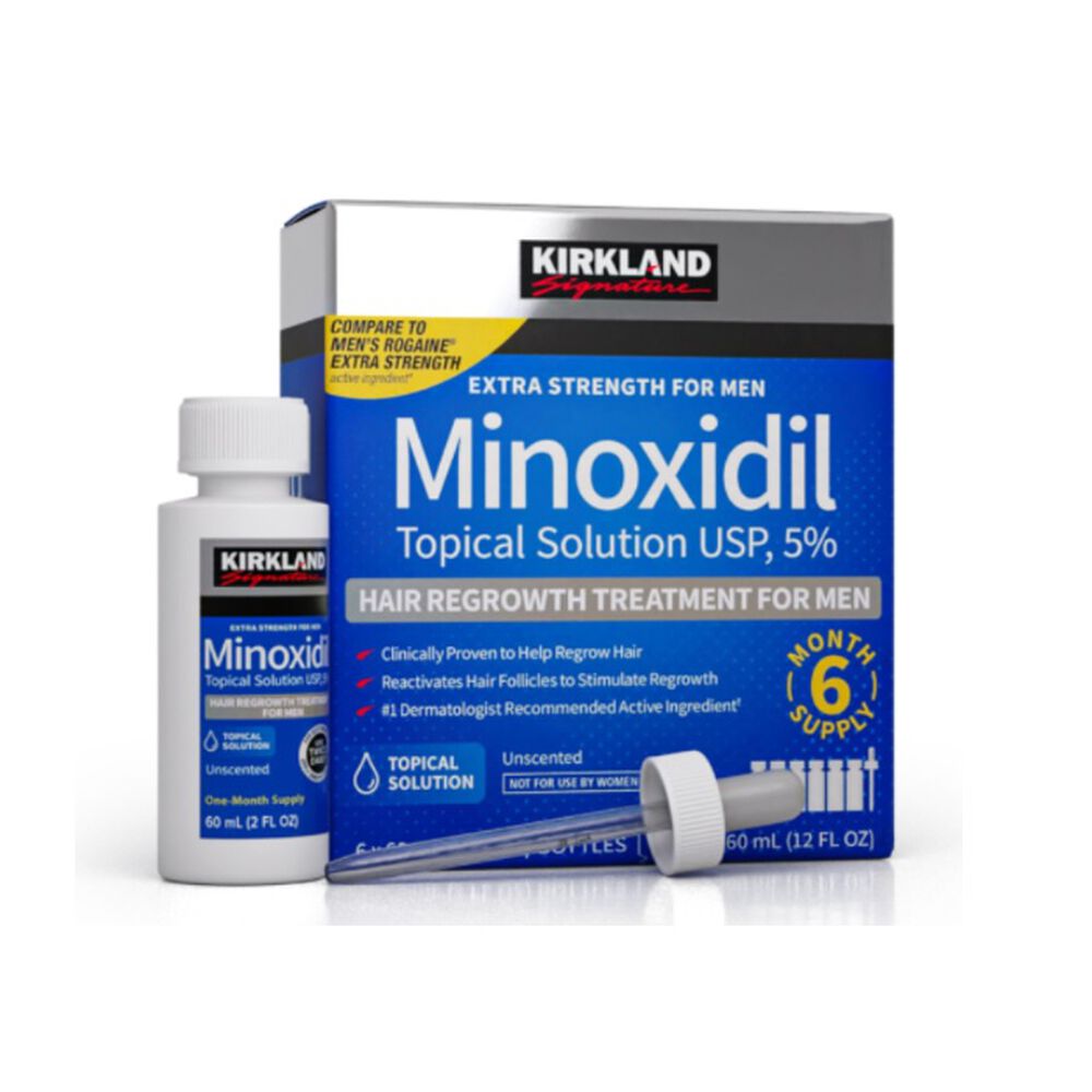 Minoxidil 5% Soluci&oacute;n T&oacute;pica Tratamiento Capilar Regenerativo 6 Unds image number 1.0
