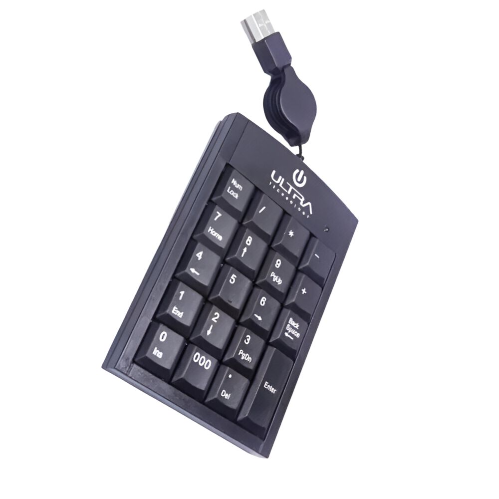 Teclado Numérico Usb Con Teclas Ultra Planas K200u image number 2.0