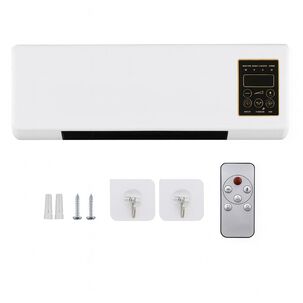Calefactor De Pared Aire Frio Y Caliente Con Control Remoto