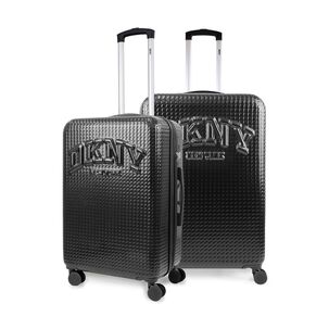 Pack 2 Maletas Donna Karan Hot Town M 20k + L 23k Negra Dkny