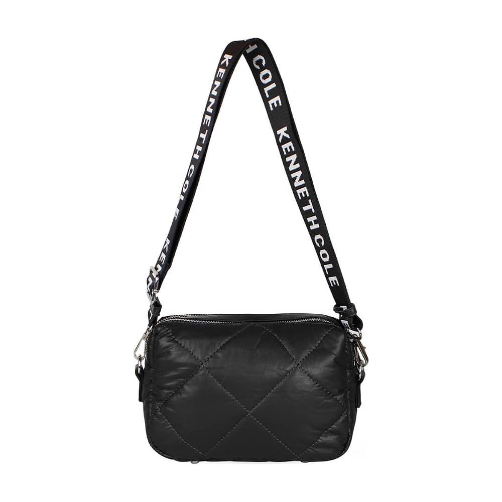 Cartera Acolchada Peyton Negra Kenneth Cole image number 2.0