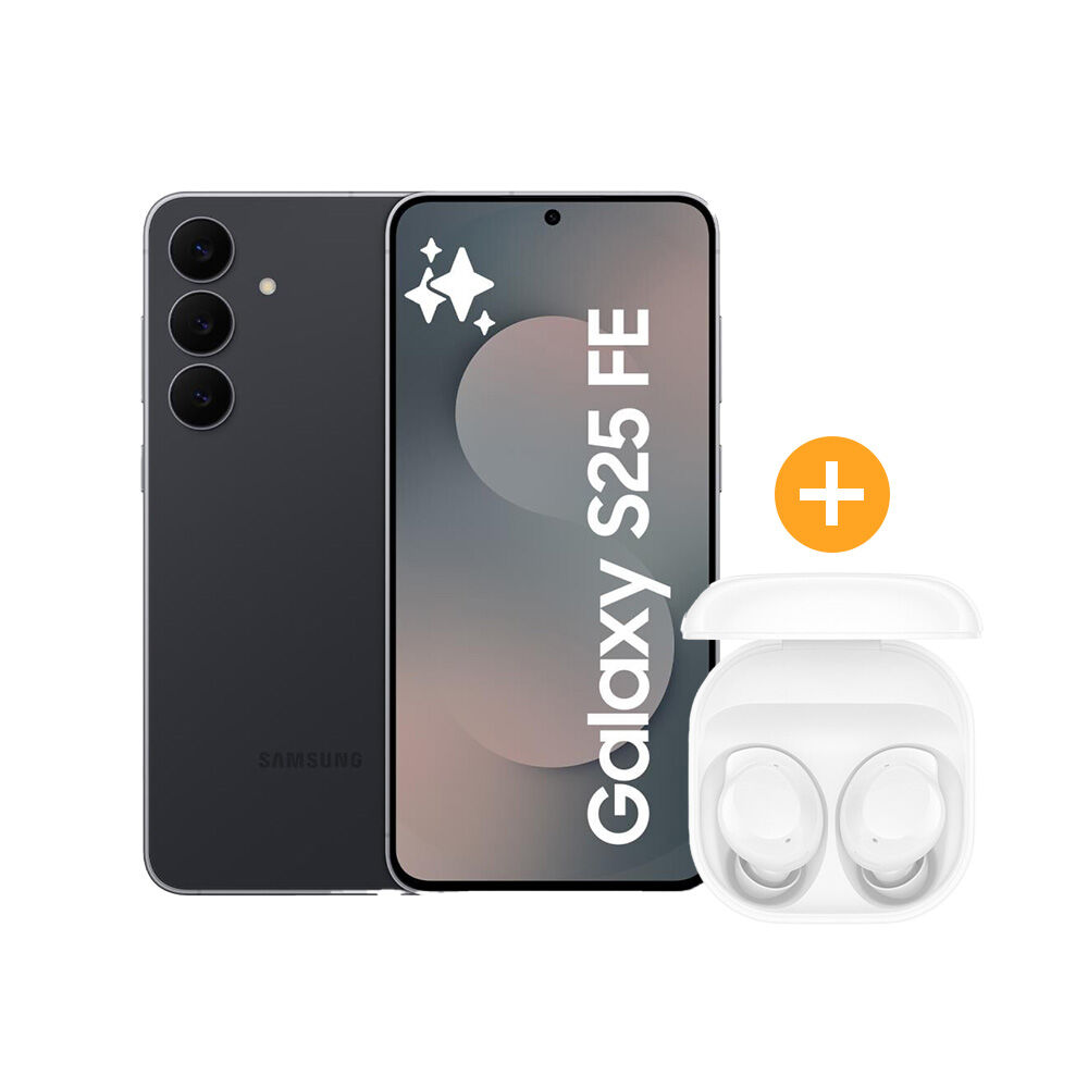 Smartphone Samsung Galaxy S25 FE / 5G / 256 GB / Negro Intenso / Liberado + Aud&iacute;fonos Bluetooth Galaxy Buds Core Blanco image number 0.0