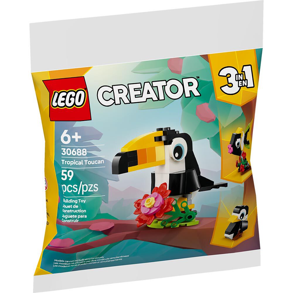 Lego Creator - Tuc&aacute;n Tropical - 30688 image number 2.0