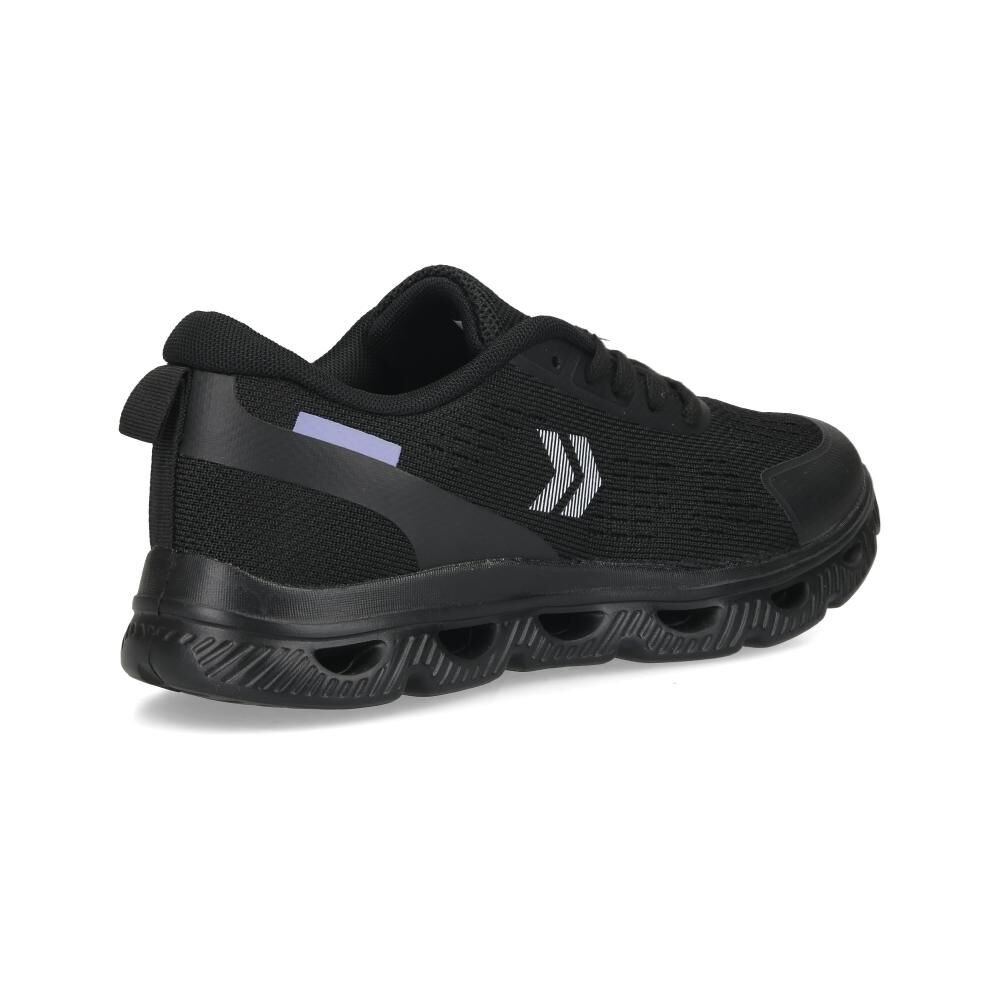 Zapatilla Urbana Mujer Rolly Go Black image number 3.0