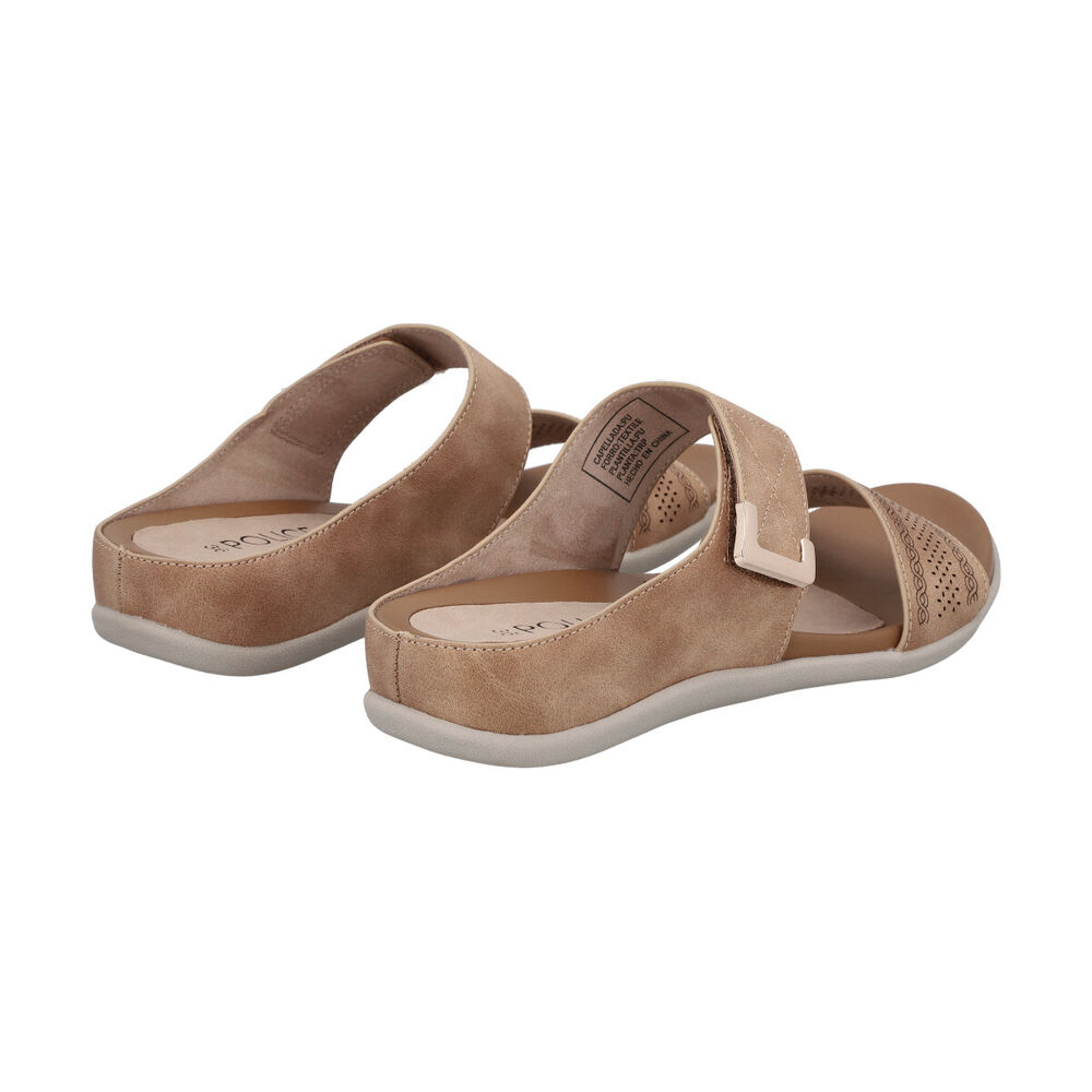 Sandalia Mujer Camel Sofi Police image number 1.0