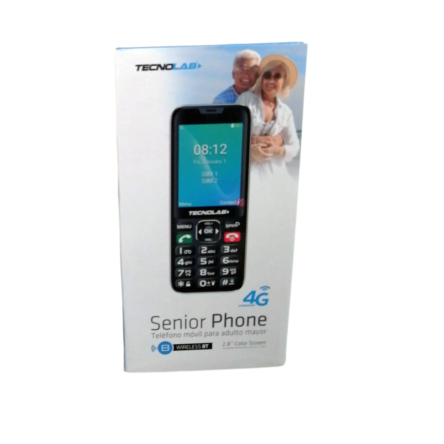 Celular Senior 4g Dual Sim Color Azul - Ps image number 3.0
