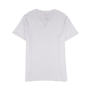 Polera Manga Corta Slim Cuello Redondo Hombre Az Black