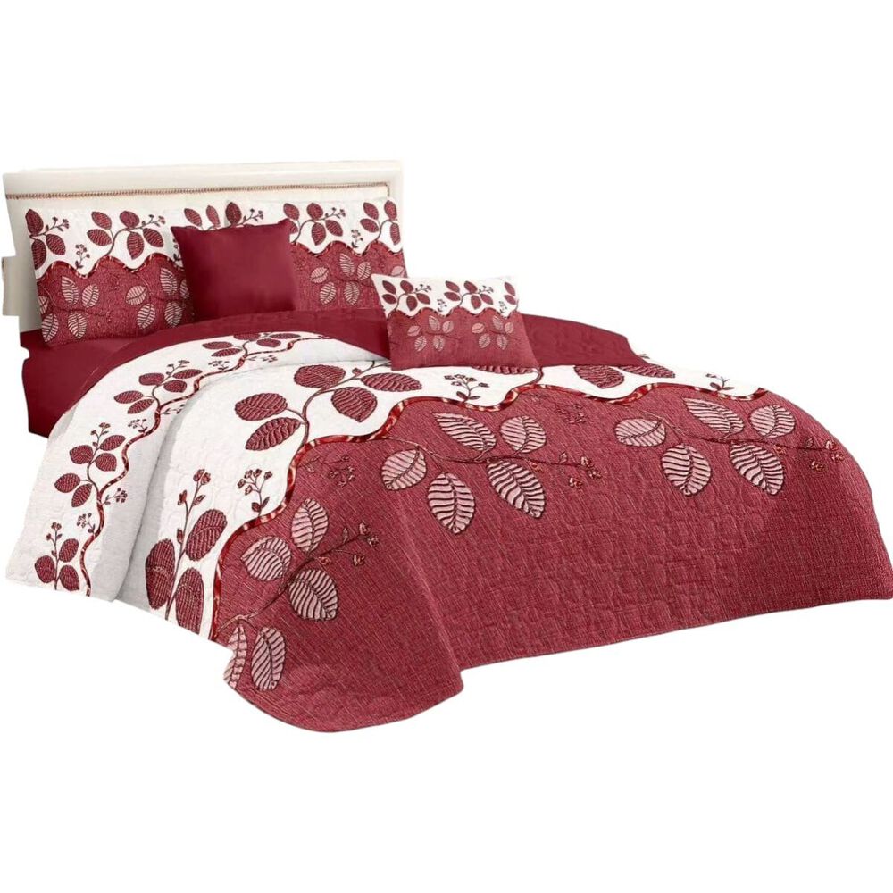 Cubrecama De Verano King Quilt + 2 Fundas De Almohada Cobertor Delgado Cmv-22 image number 0.0