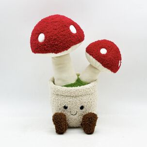 Peluche En Forma De Hongo Planta 30 Cm Muñeco Kawaii Plush