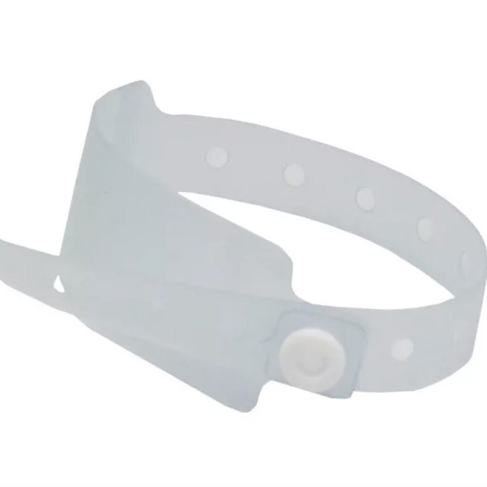 Brazalete Identificacion Adulto Transparente Caja X 100 image number 0.0