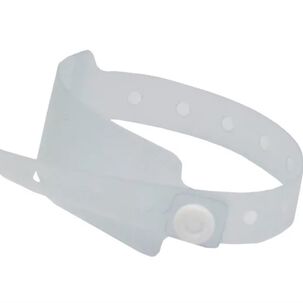 Brazalete Identificacion Adulto Transparente Caja X 100