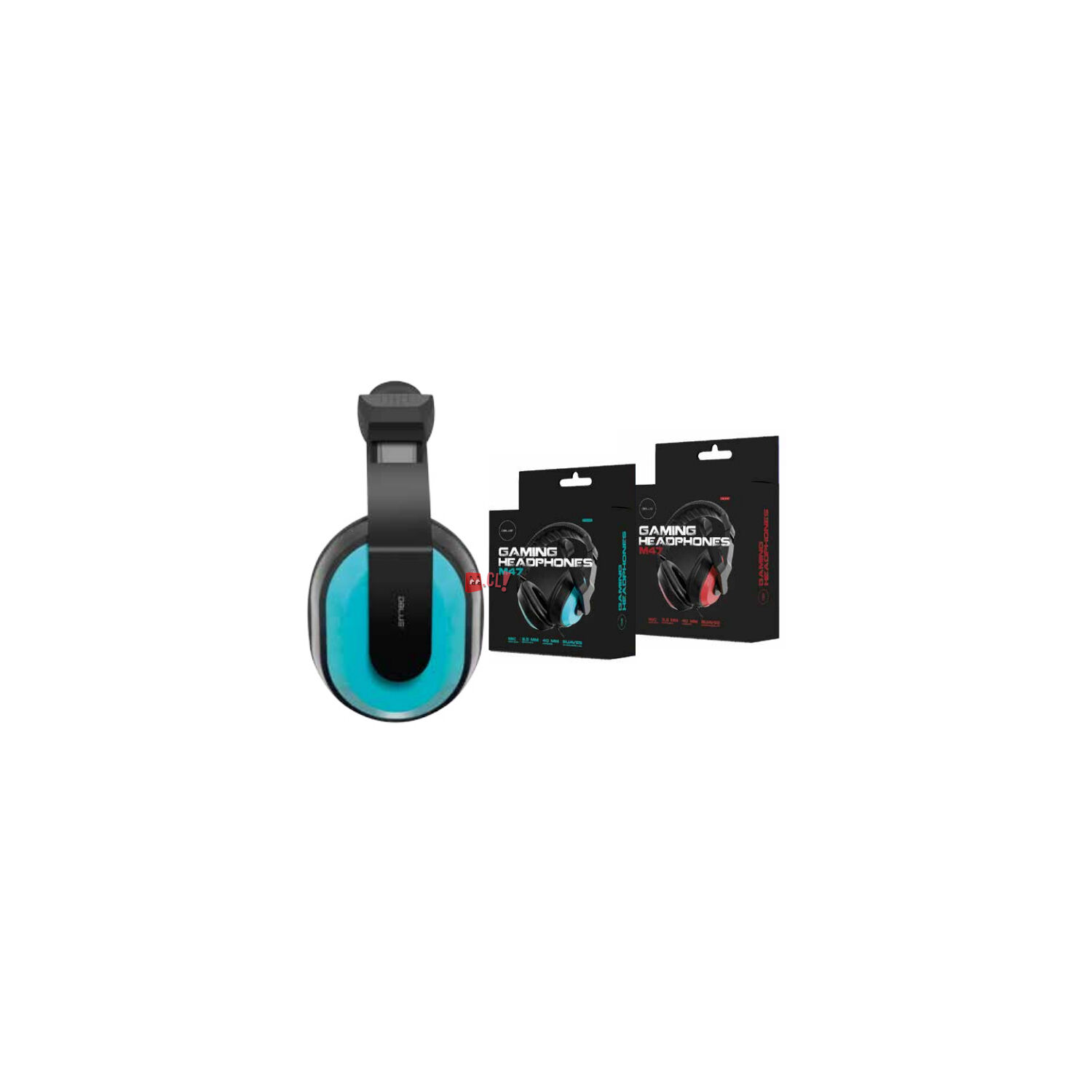 Aud&iacute;fonos Para Ps4 Y Consolas Gamer Conexi&oacute;n 3,5mm Azul - Ps image number 1.0
