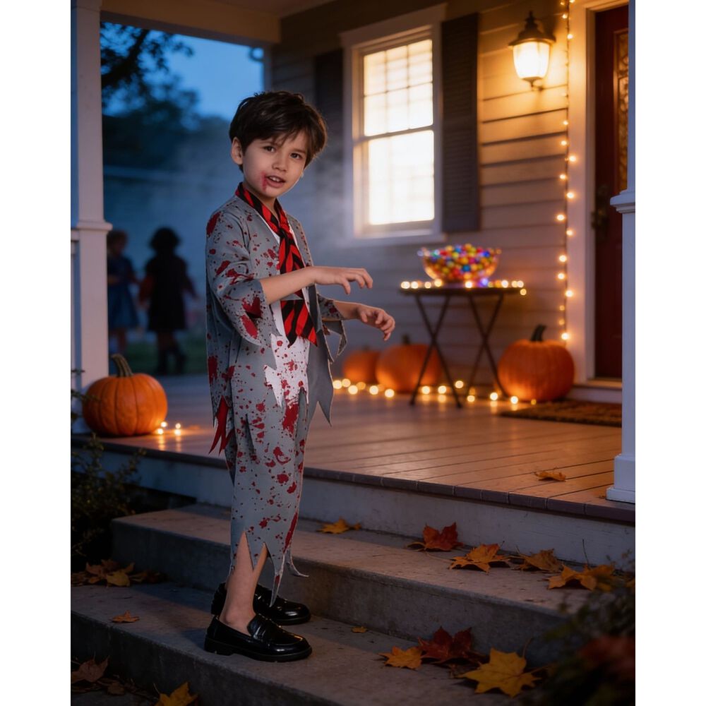 Disfraz Infantil Zombie Escolar image number 3.0