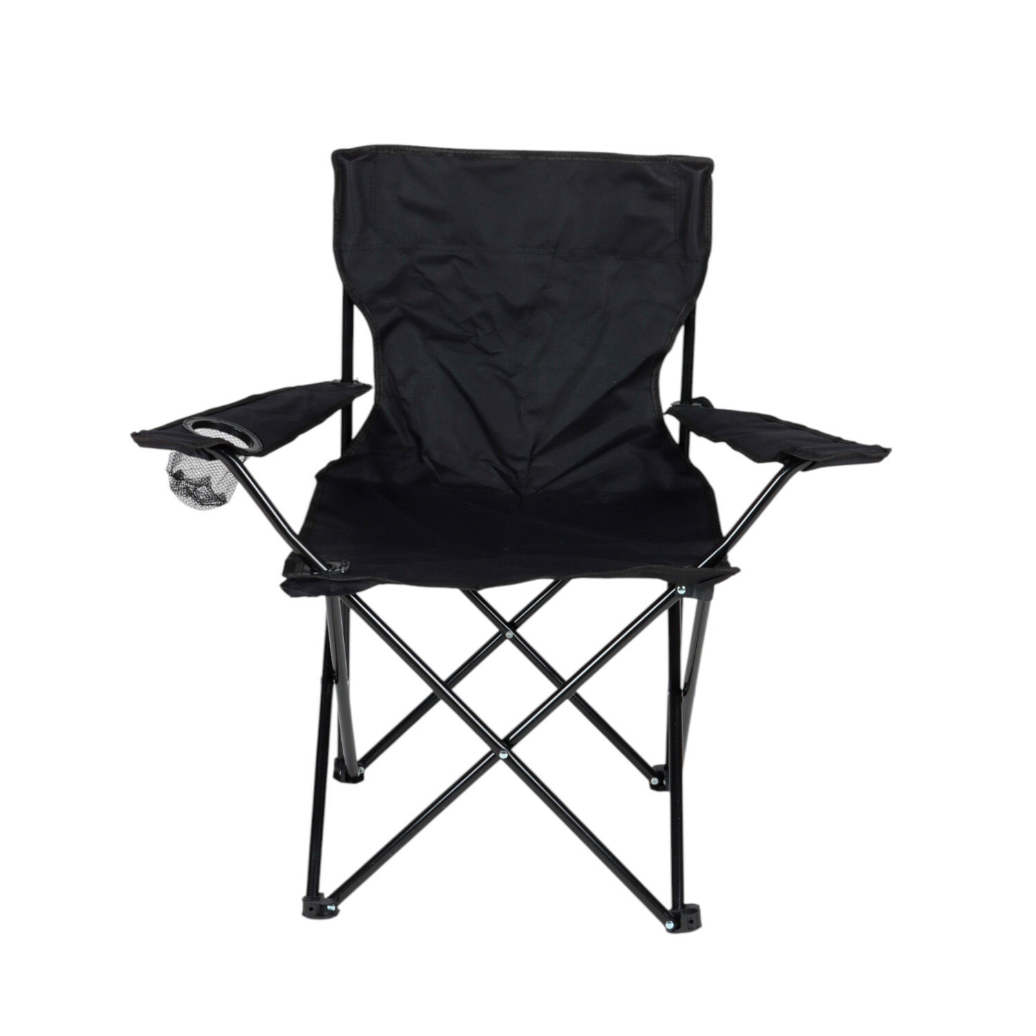 Silla Plegable Camping Villarrica Negro image number 2.0