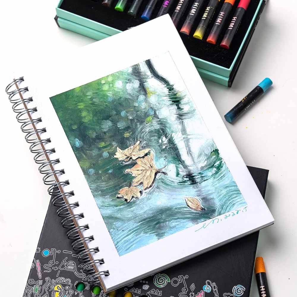 Block Himi Gouachede 50 Páginas, 160 Grs Beige image number 5.0