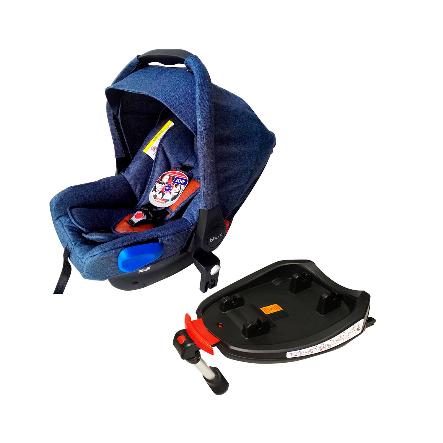 Silla De Auto Zoe Azul + Base Isofix image number 0.0