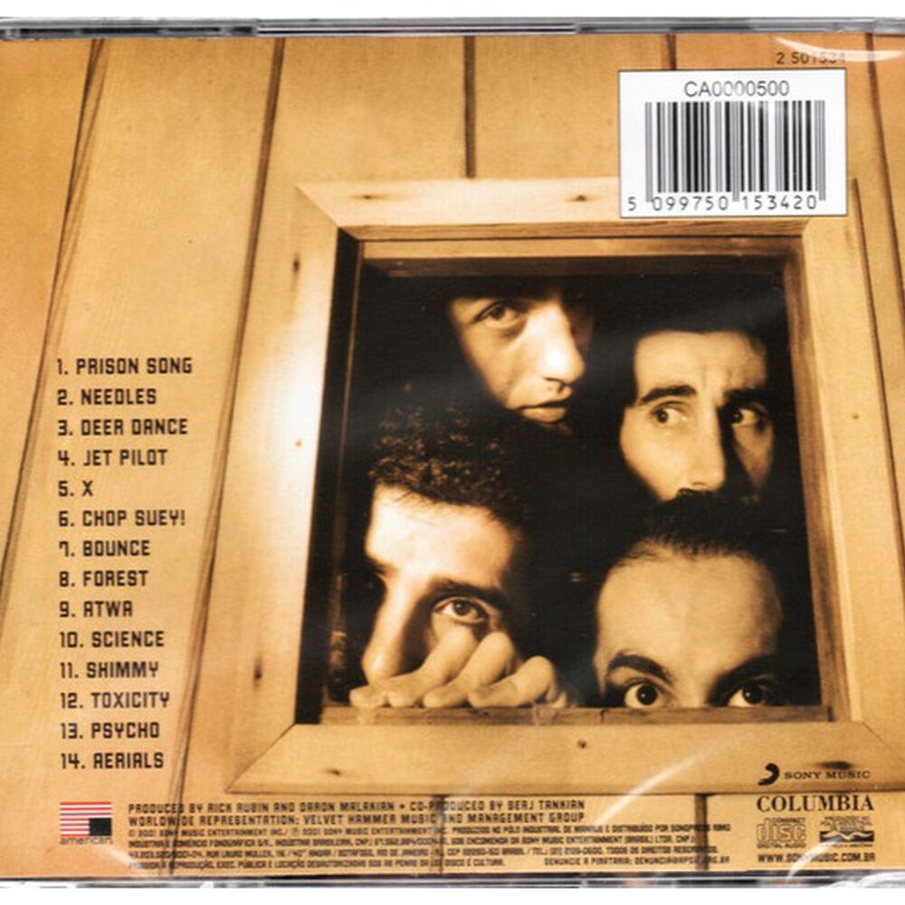 System Of A Down - Toxicity | Cd image number 1.0