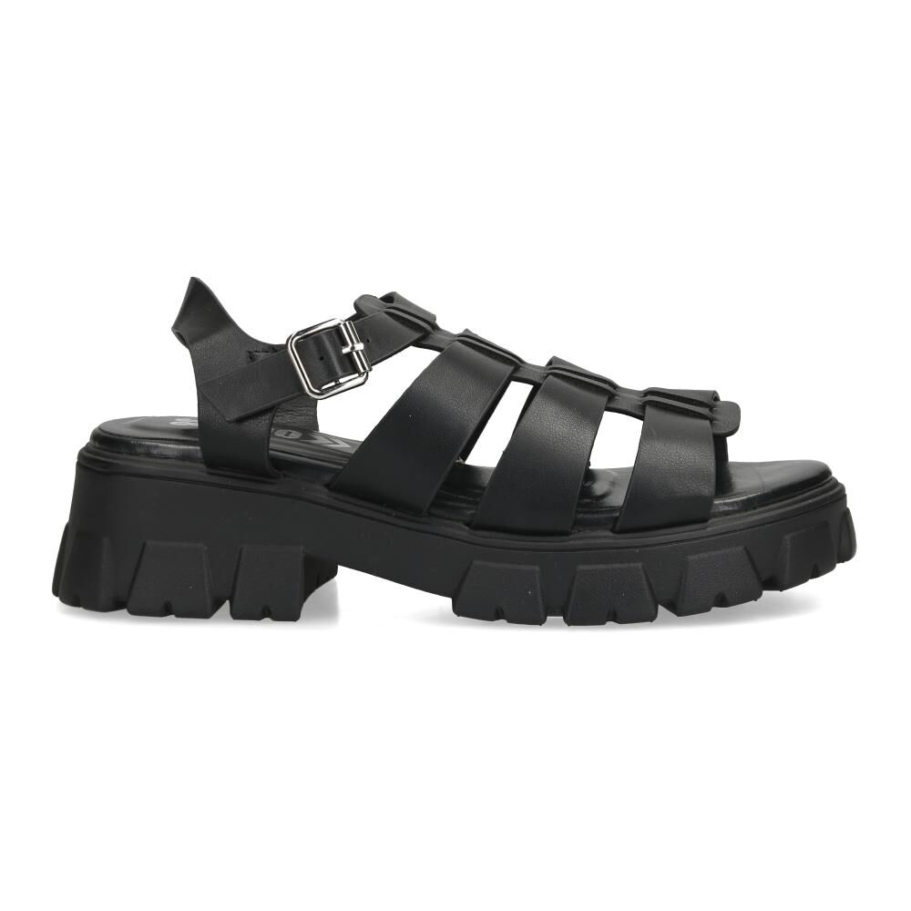Sandalia Mujer Rolly Go Black image number 2.0