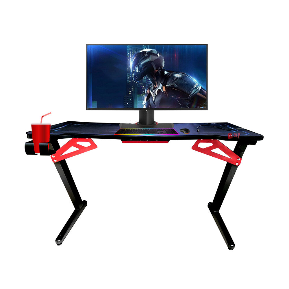 Escritorio Gamer Rgb Color Personalizable Con Control - Ps image number 1.0